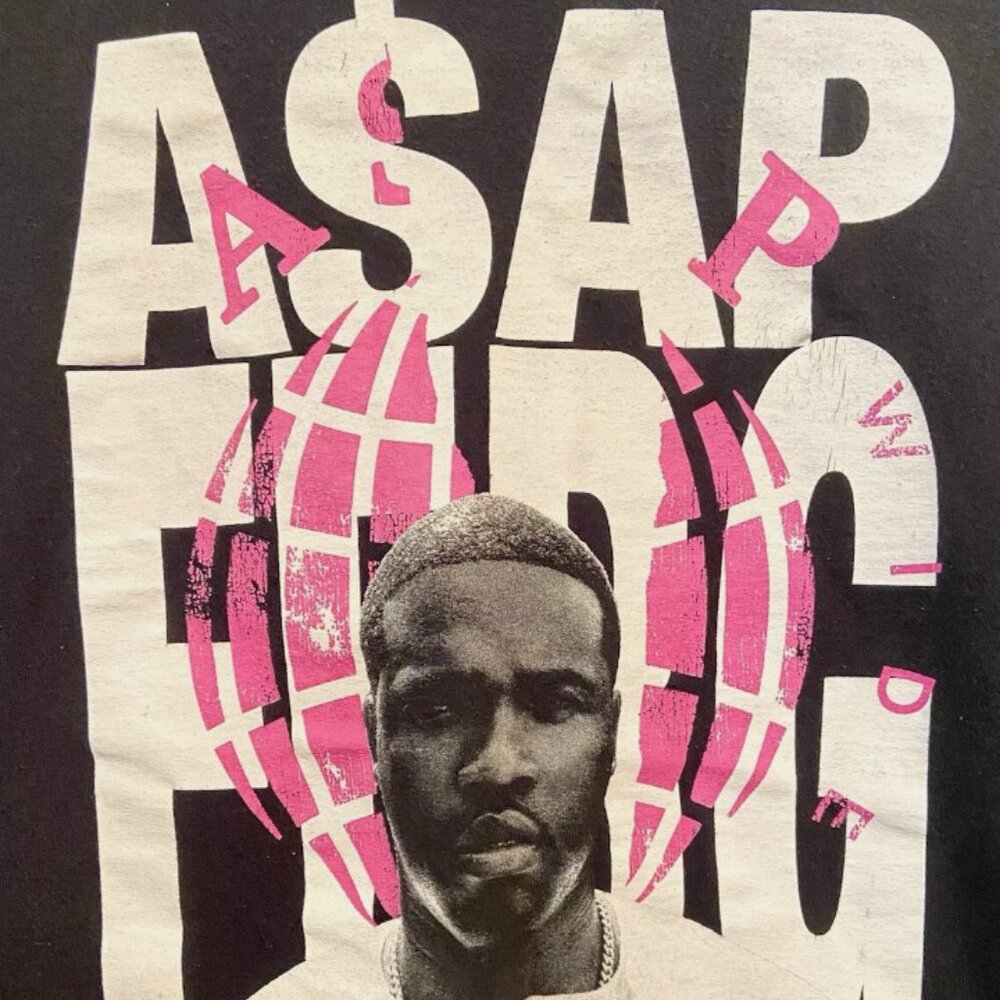 Asap Ferg Always Strive and Prosper Hip Hop Tshirt size Medium